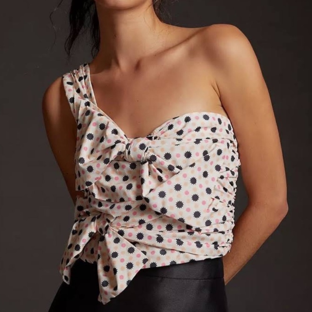 Maeve Starburst 1 shoulder top